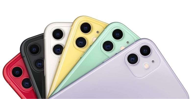 The array of iPhone 11 colors includes more pastel than in previous years.
