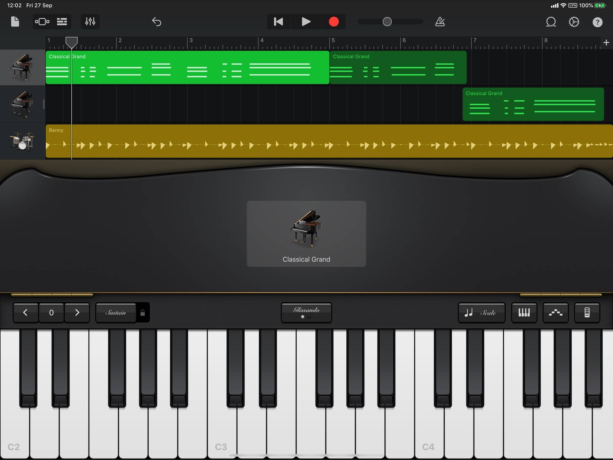 This is GarageBand's light mode. Seriously. 