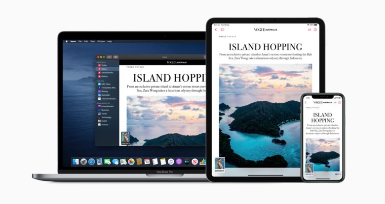 Apple News+ in Australia