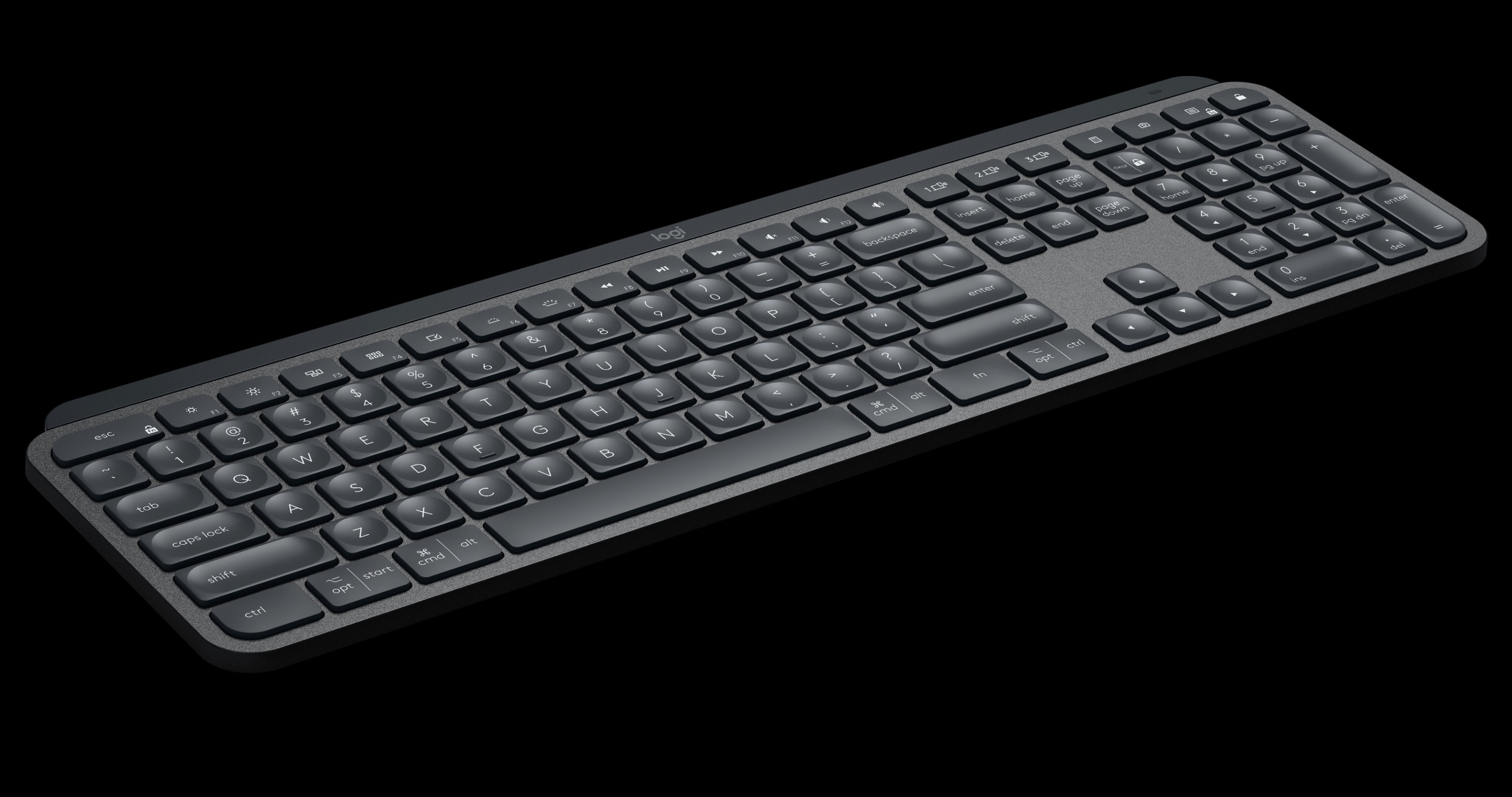 Logitech MX Keys is a solid keyboard with smart backlighting.