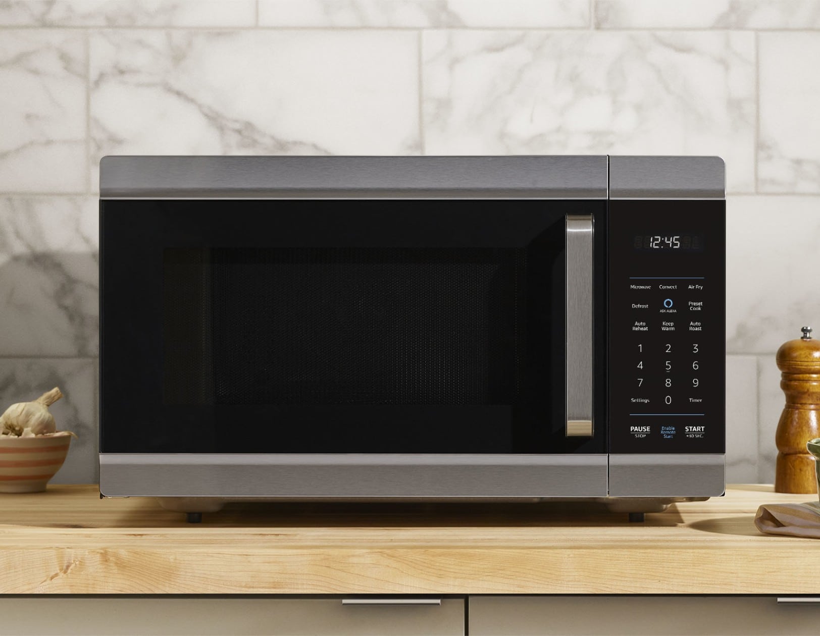 The Echo Smart Oven's scan-to-cook feature works with packaged meals