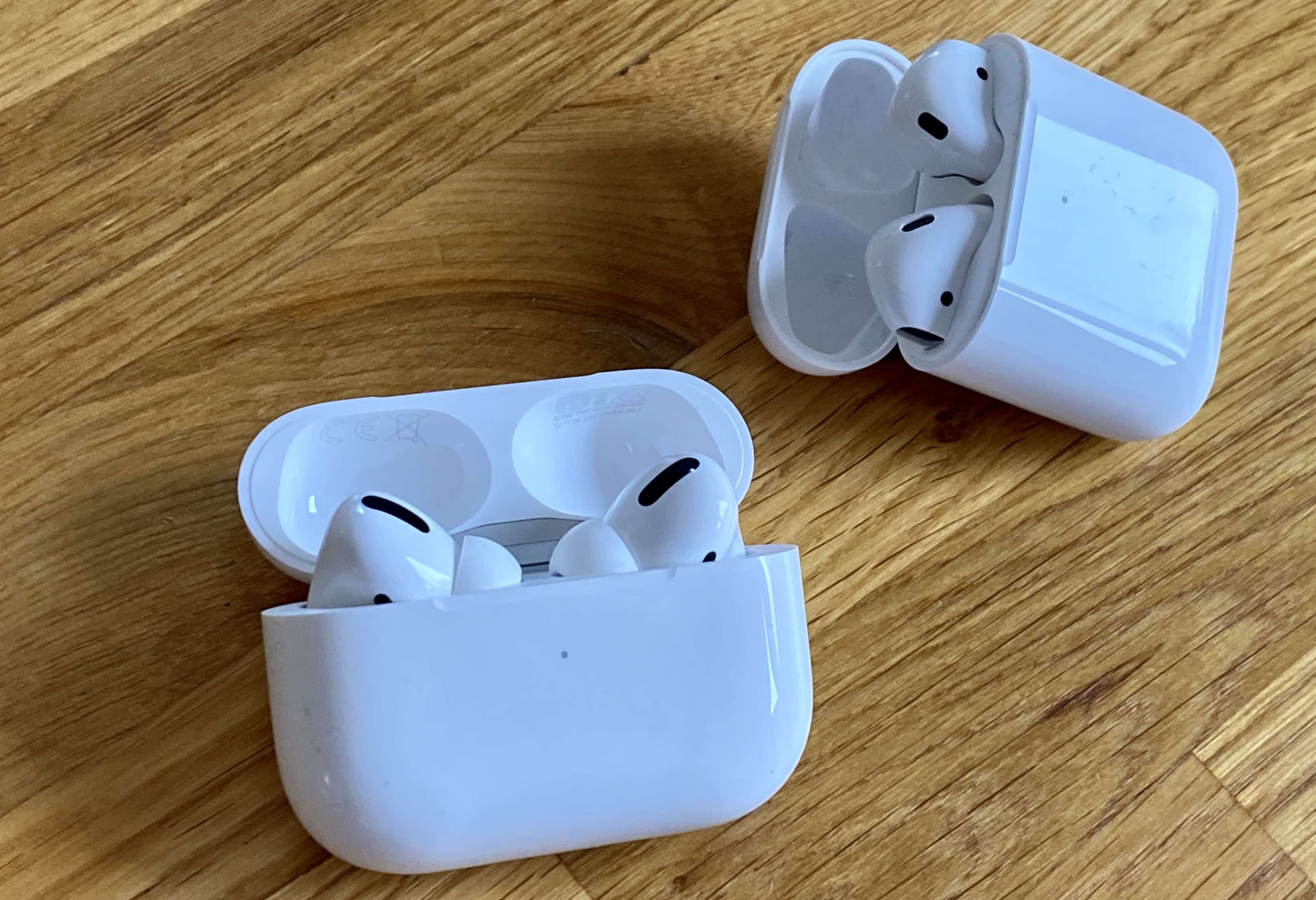 The AirPods Pro case is a little bigger, but not by much