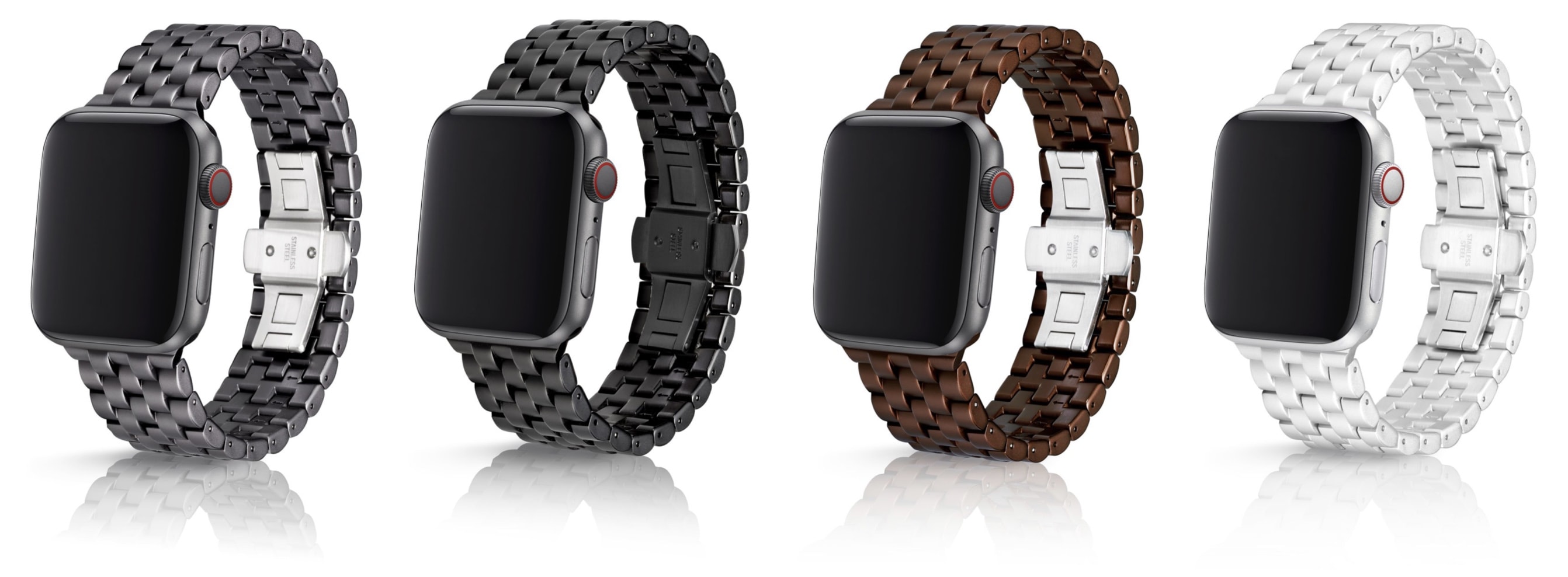 Juuk Qrono band for Apple Watch comes in four striking colors.
