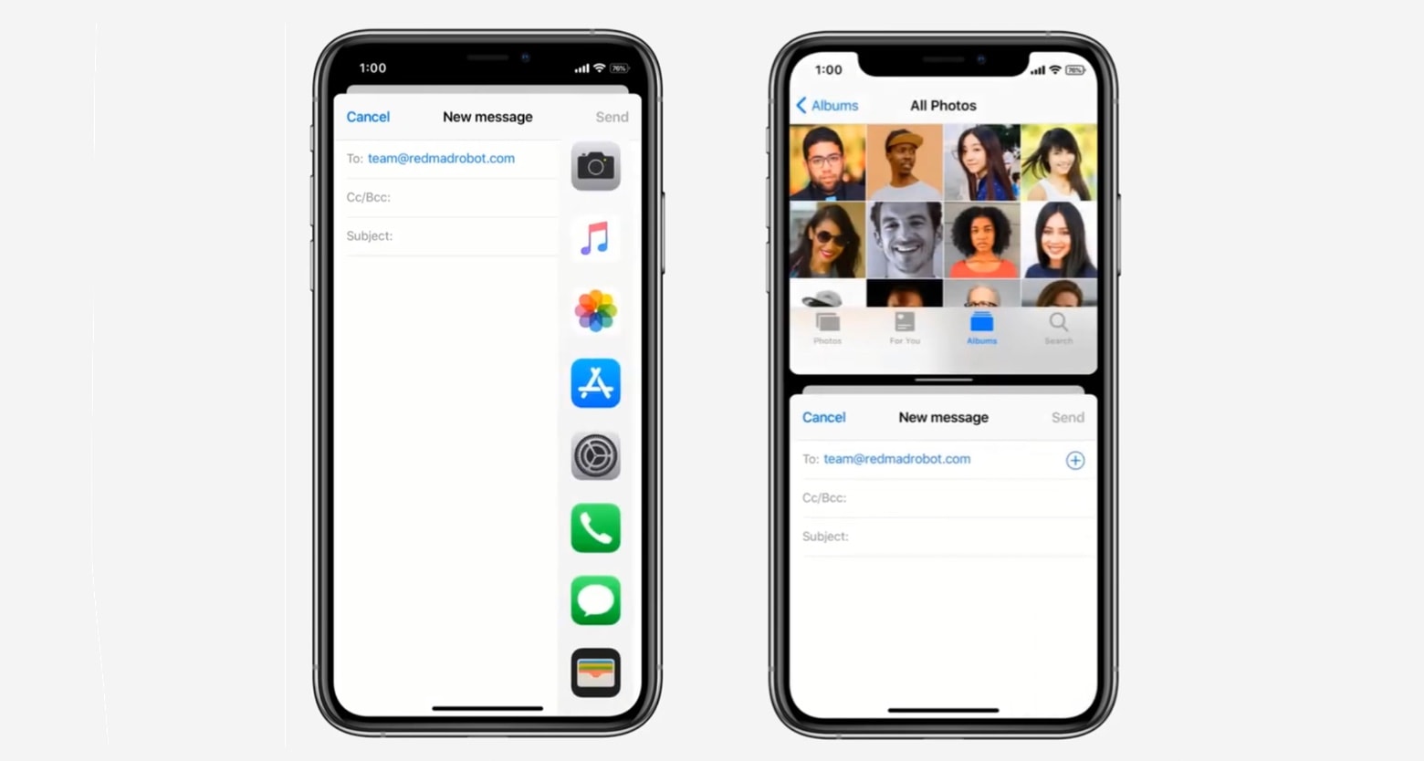 iOS 124 with Sprit View concept