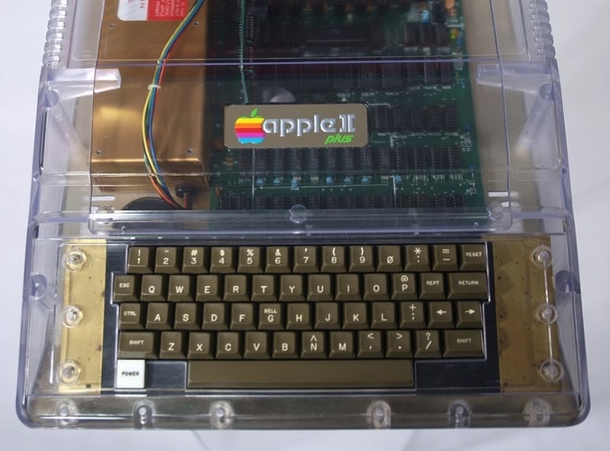 Apple II transparent case Kickstarter 1