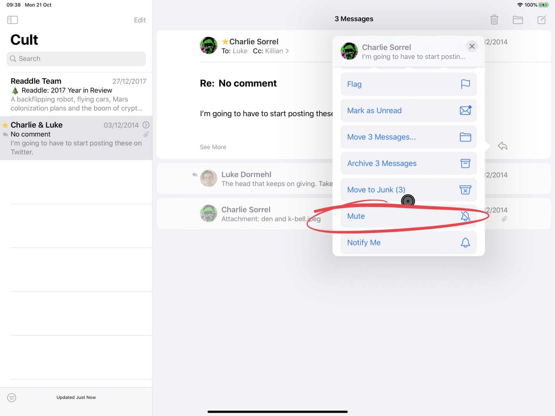 How to mute annoying email threads in iOS 13 | Cult of Mac