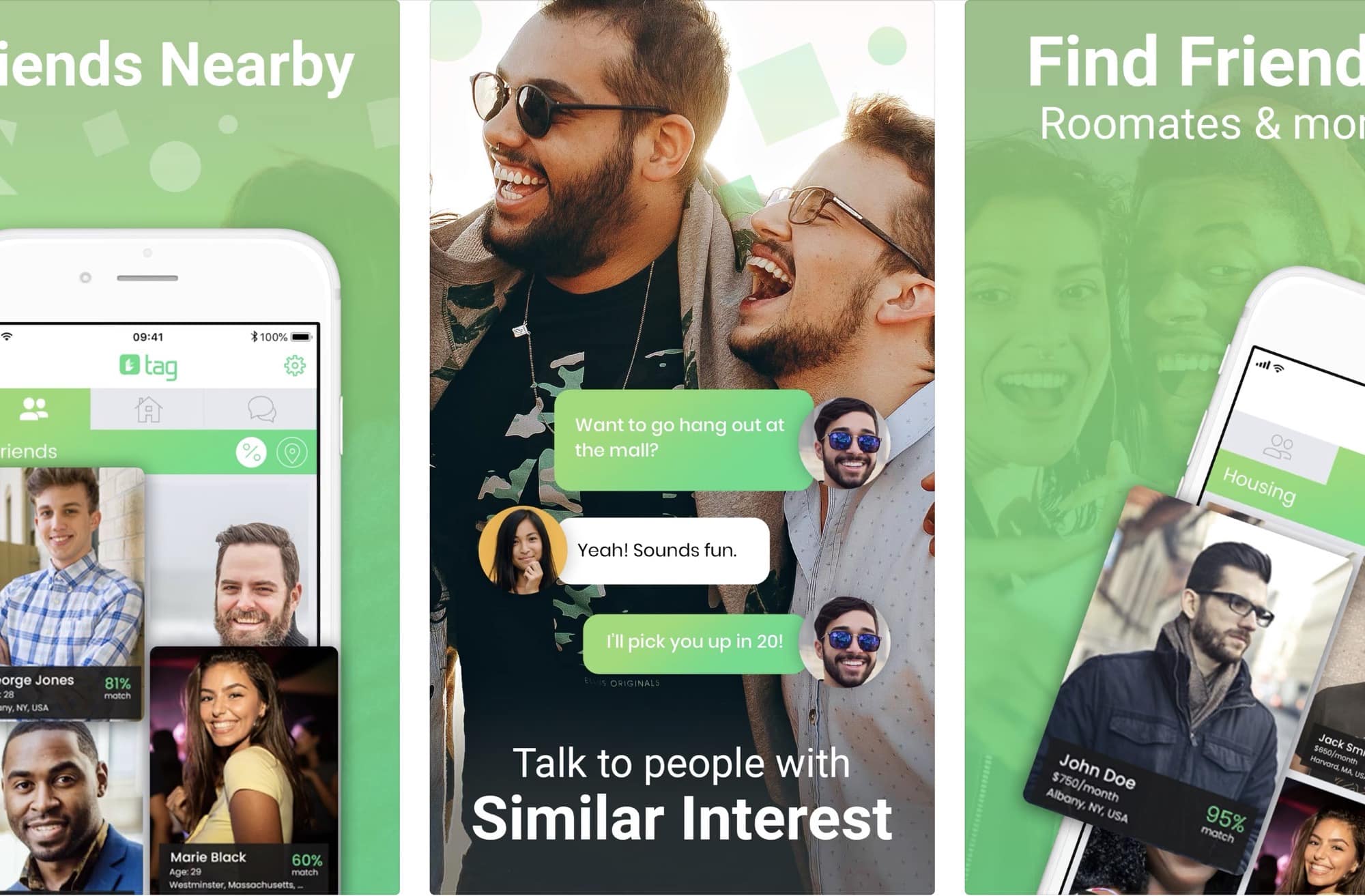 Tag app lets you hook up with locals and make new friends.