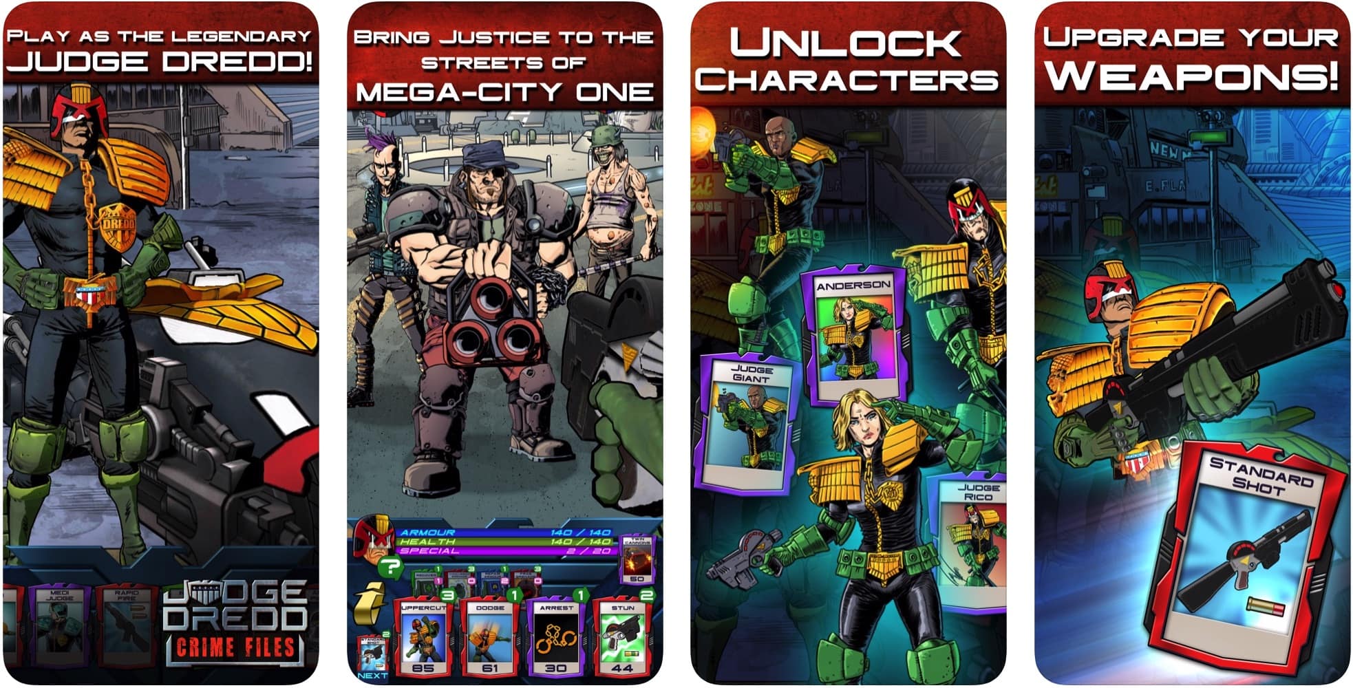 Judge Dredd: Crime Files brings lawman of the future to App Store