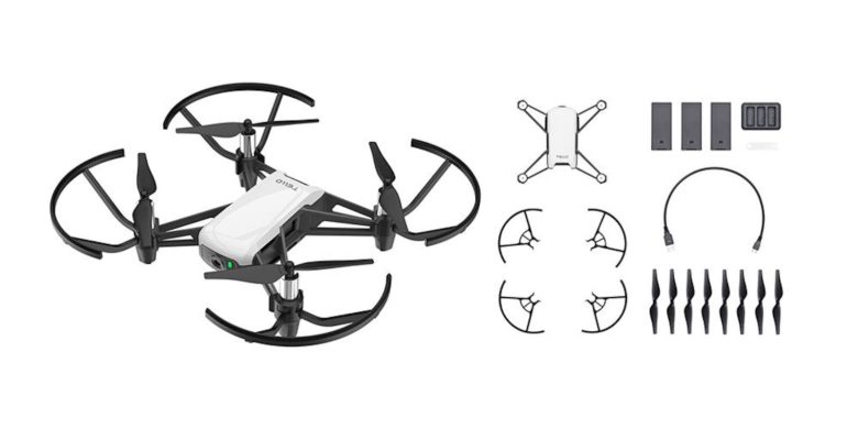 With automatic takeoff, low-battery protection and more, even beginners can fly the Ryze Tech Tello Quadcopter drone with confidence