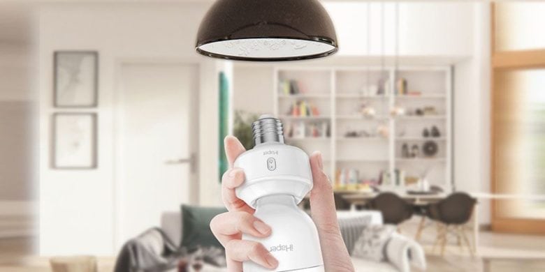 iHaper E26 Smart WiFi Light Bulb Socket