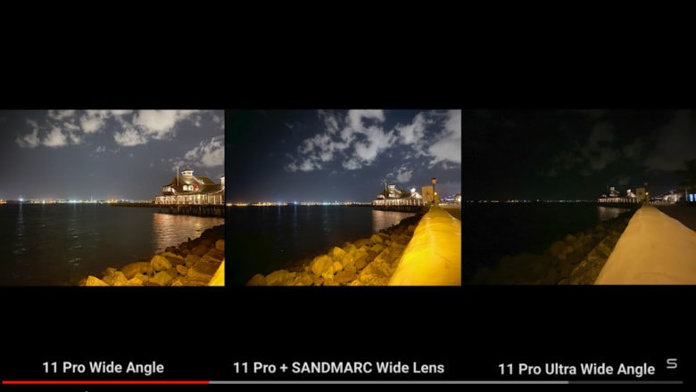 testing iPhone 11 ultra-wide camera