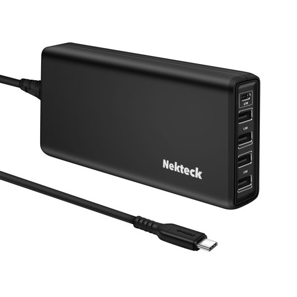 Charge your Mac, and four other devices, with this Nekteck hub. 