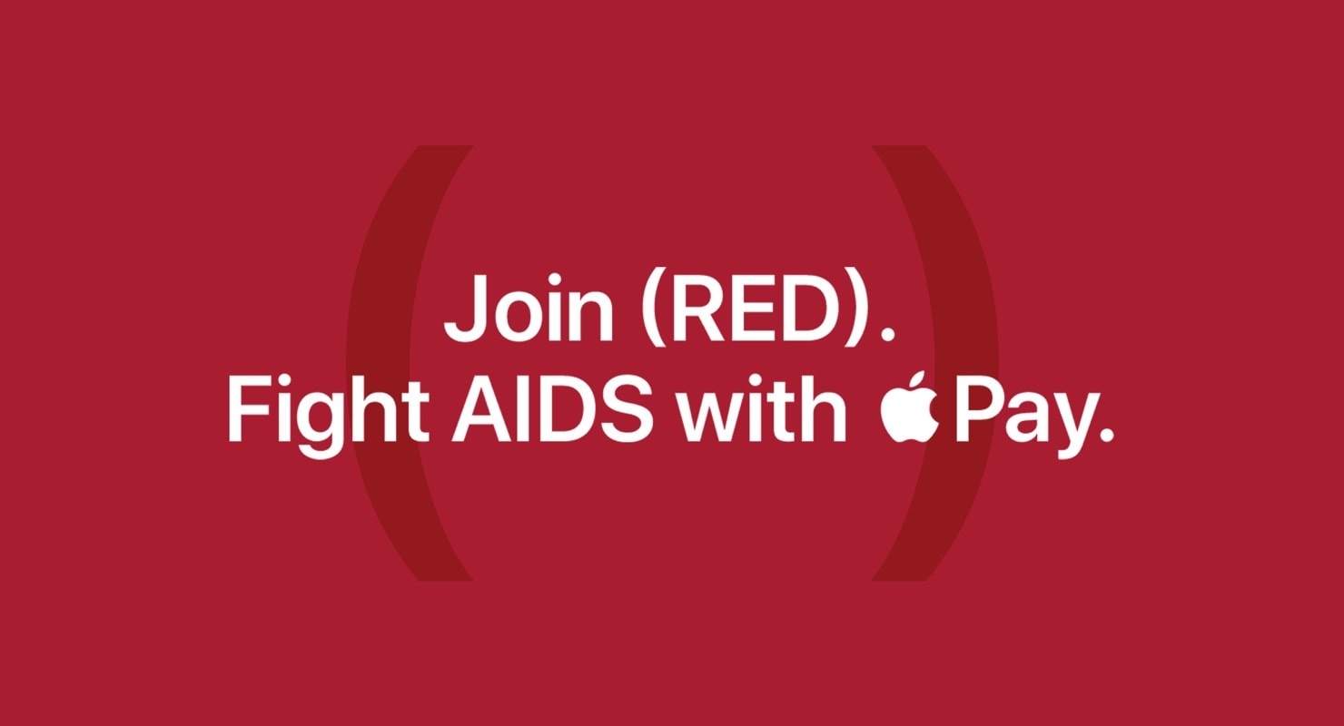 Apple donating $1 to (RED) for select Apple Pay purchases
