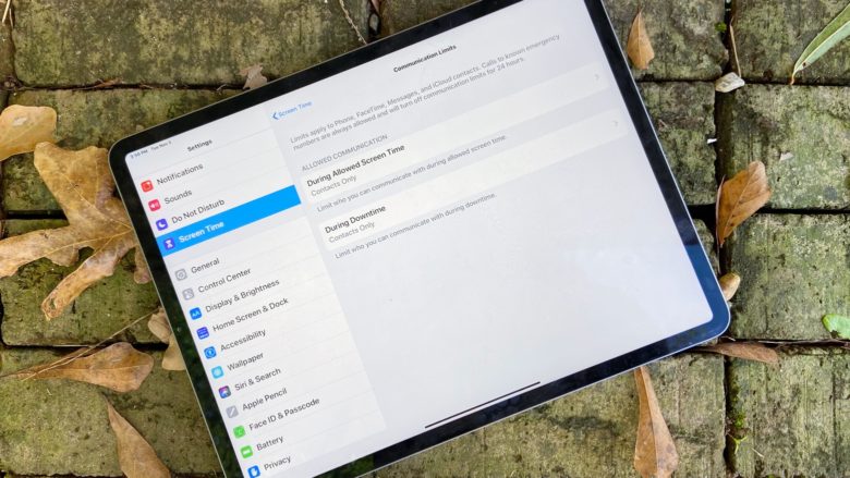 Screen Time Communication Limits