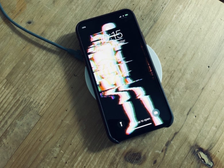 Charge your iPhone using the force ... of Qi.