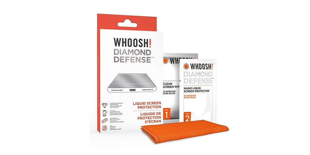 Whoosh!® Screen Shine Go + Diamond Defense Protection Bundle: Keep your iPhone's screen looking spotless with this highly reviewed product