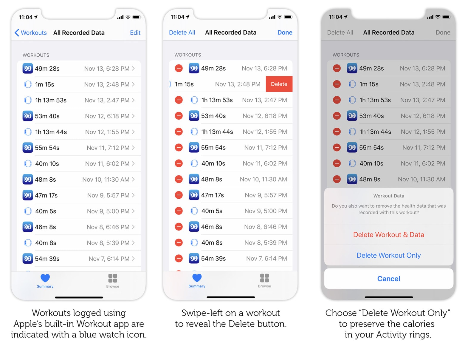 How to add, delete and edit Apple Watch workouts | Cult of Mac