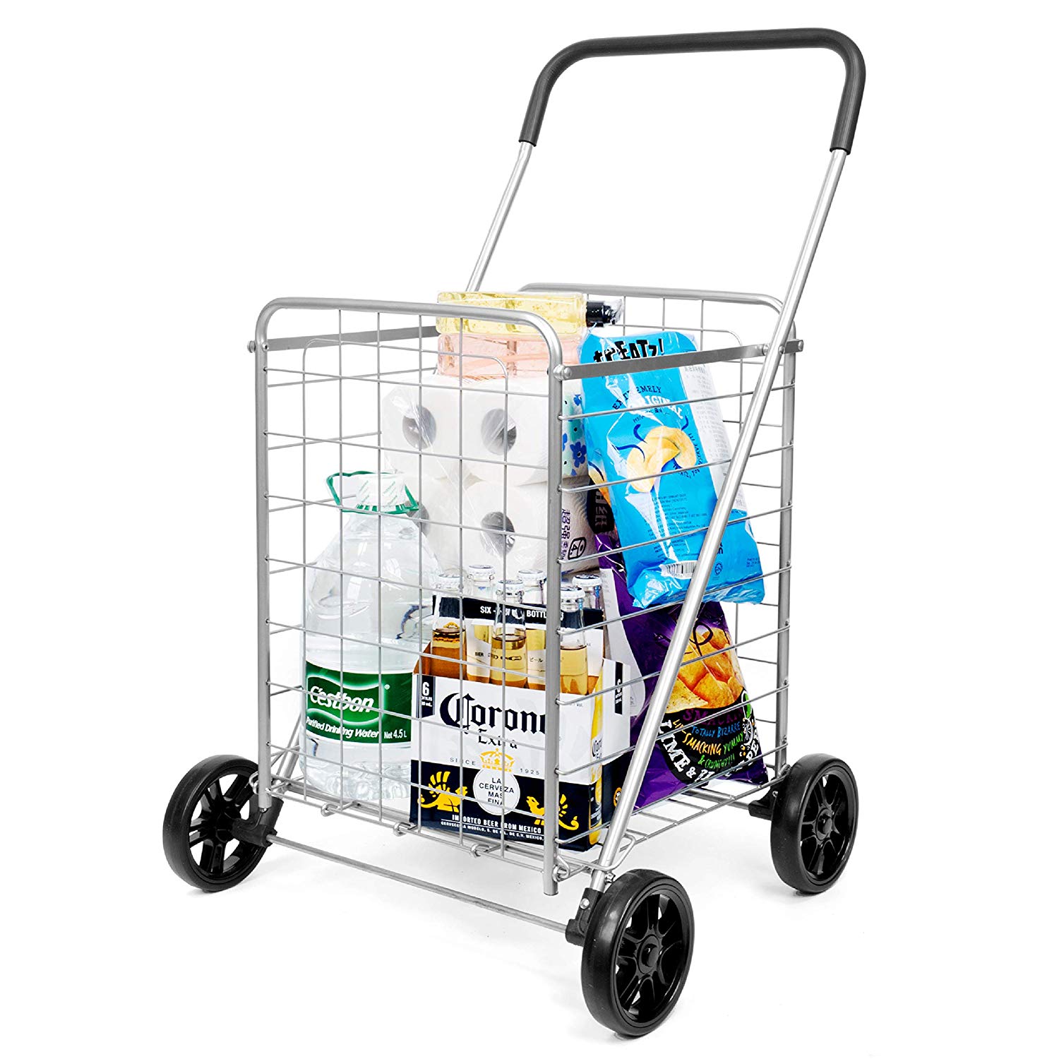 This cart is big enough to carry a Mac Pro, and some groceries.