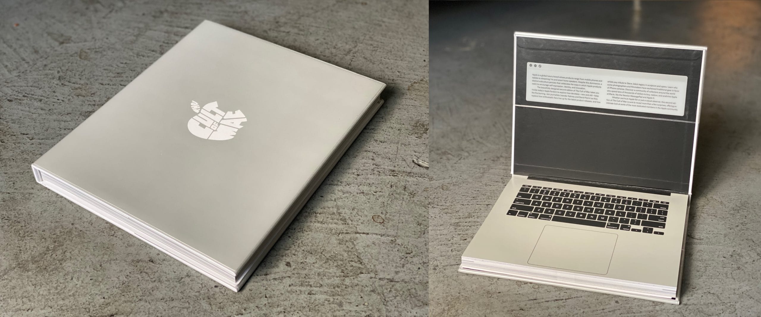 Innovative design: The Cult of Mac, 2nd Edition is the Mac book that looks like a MacBook.