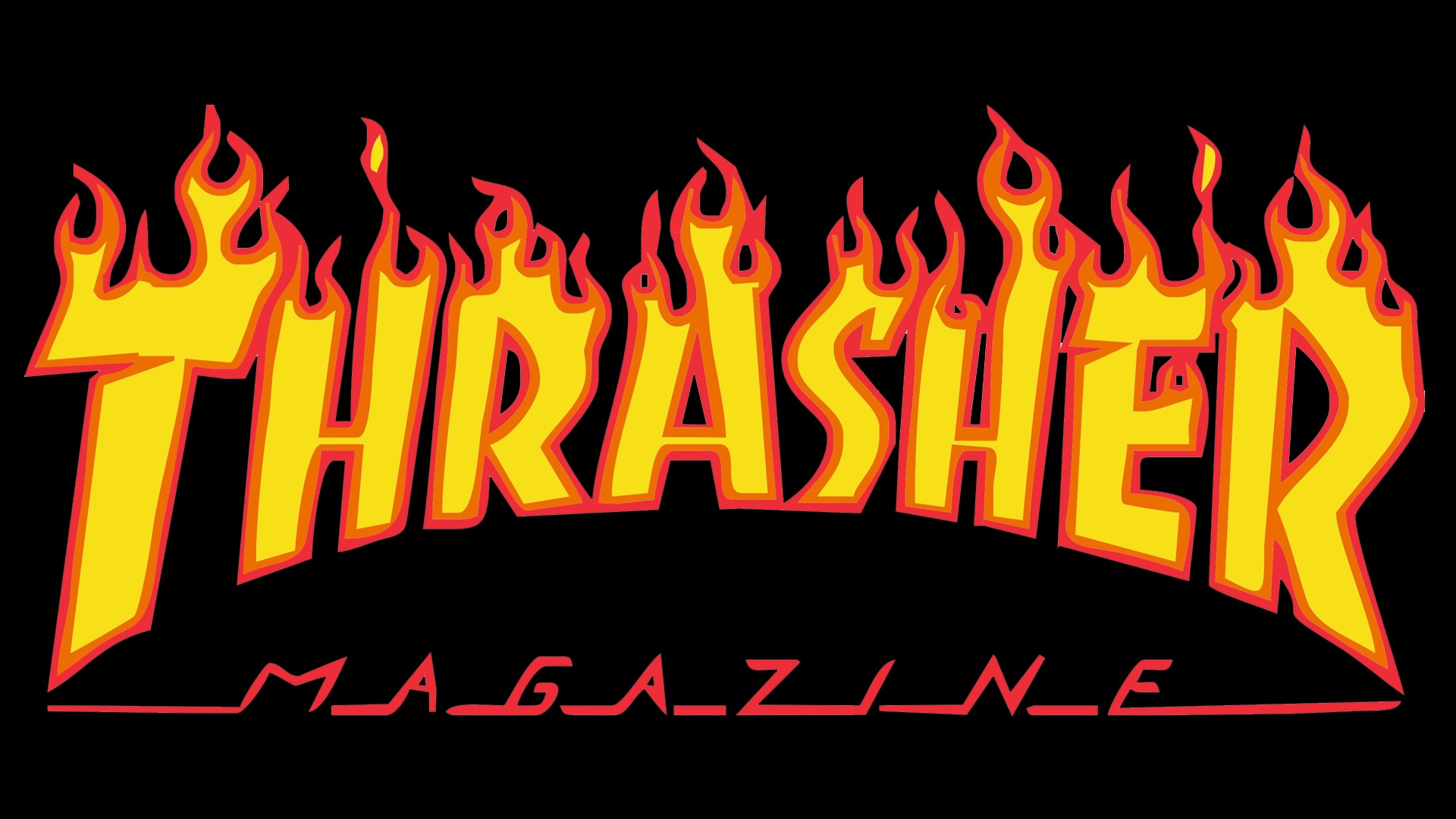 Thrasher logo.