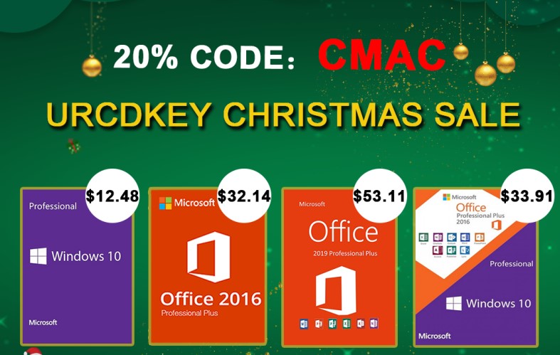 URCDKeys' holiday sale allows you to score a Microsoft Windows Pro OEM key at a great price