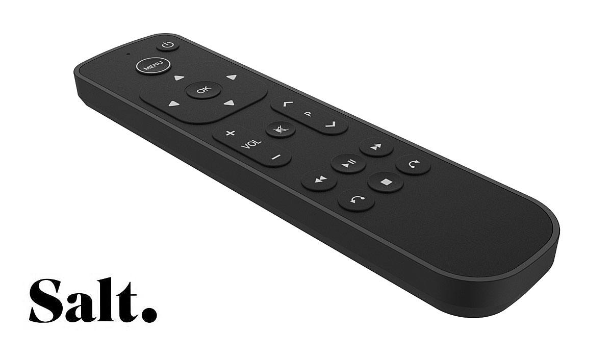 Swiss company gives Apple TV remote a more traditional overhaul