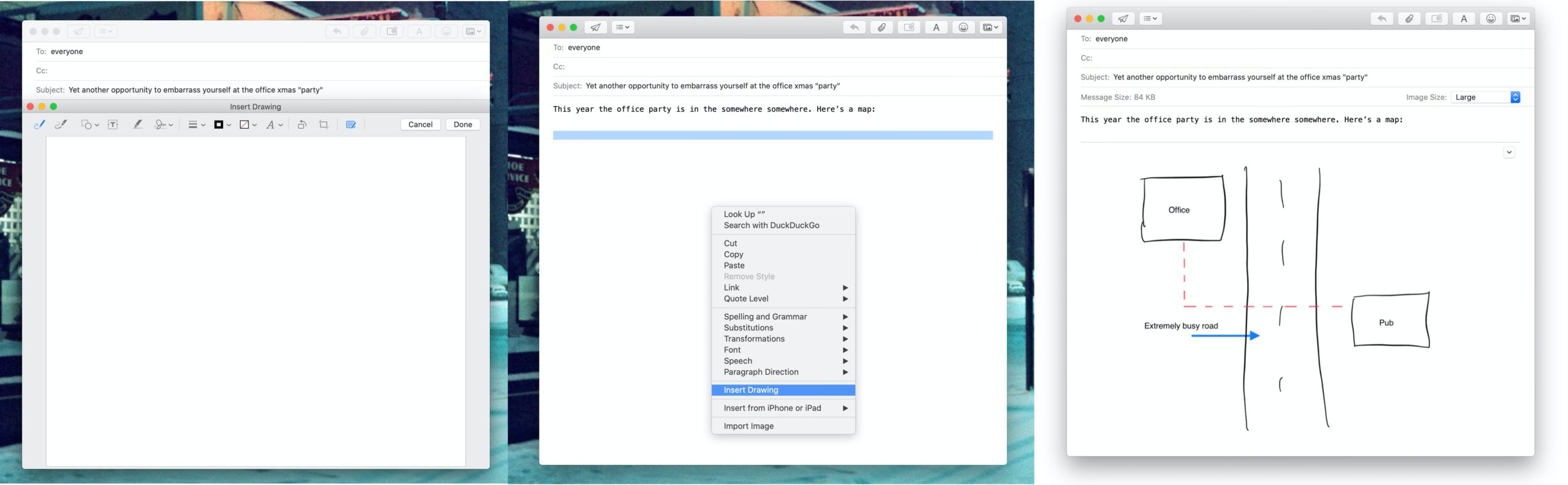 Continuity sketch Continuity Sketch in action.