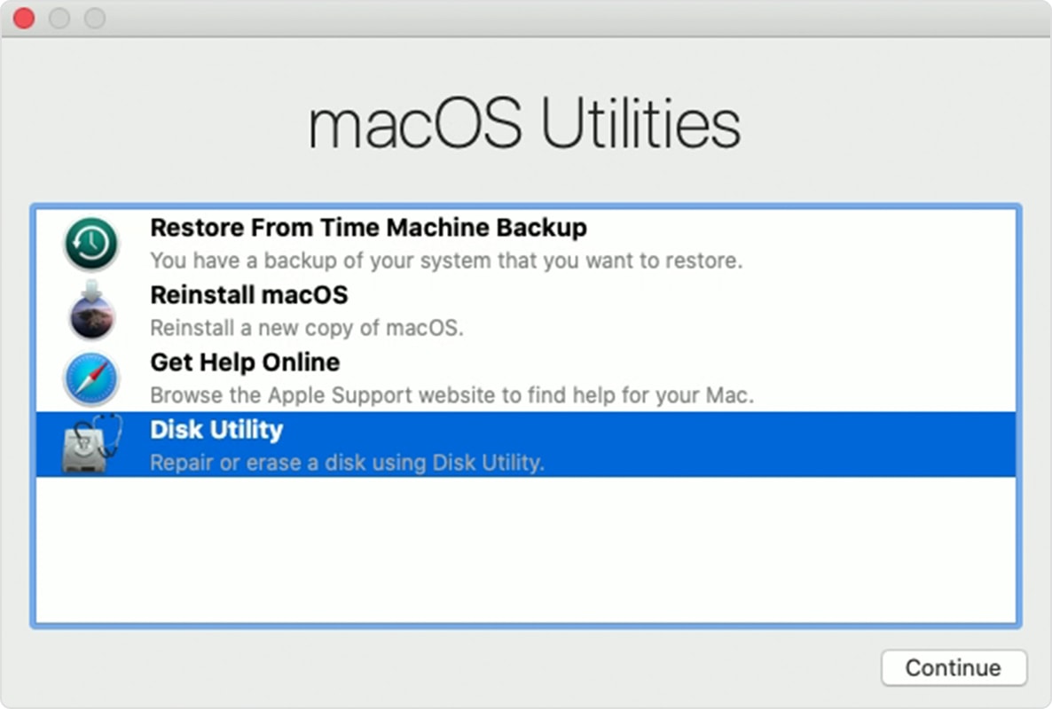 Erase your Mac.
