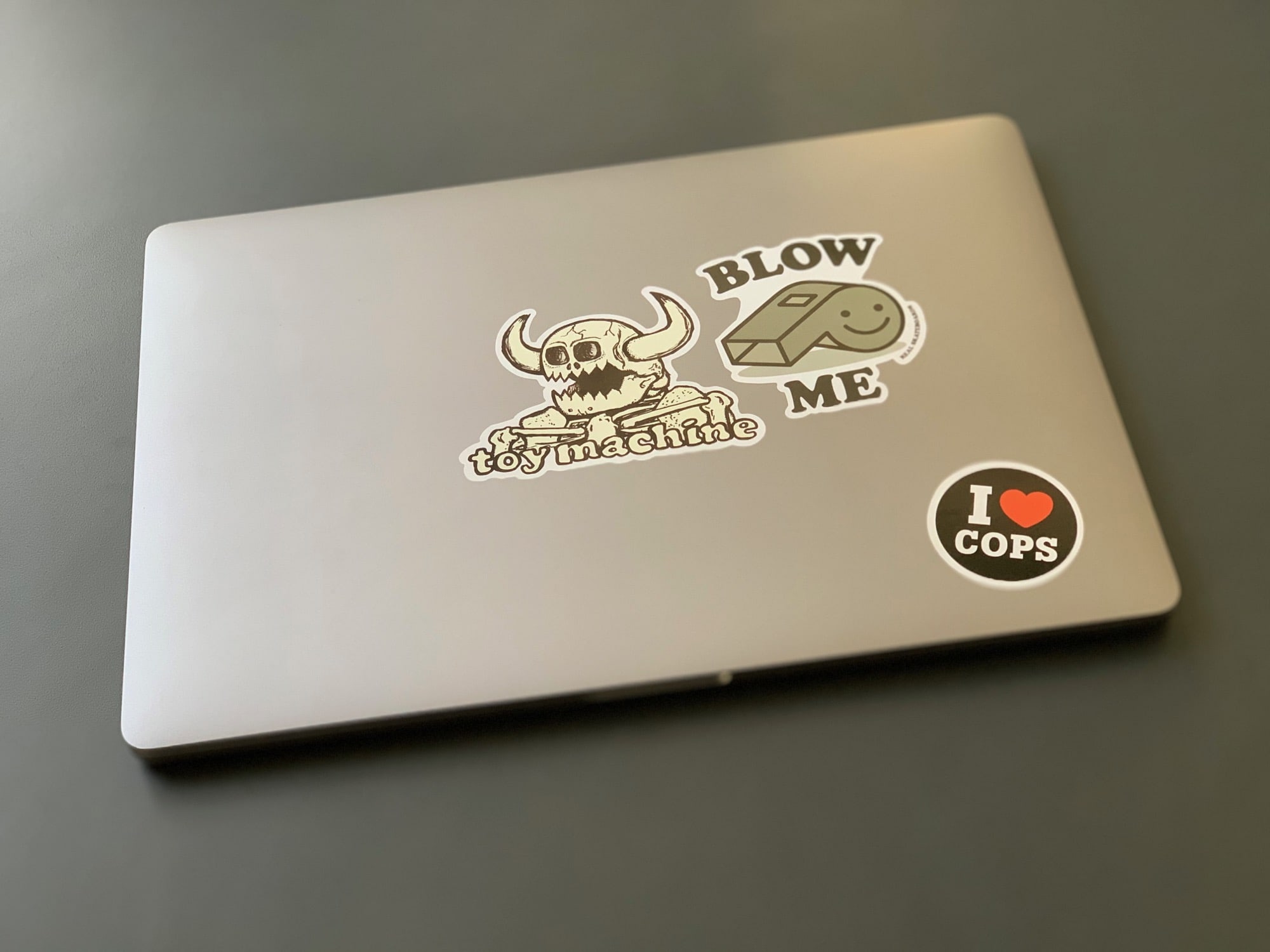 The hardest part of returning a MacBook is removing the stickers.