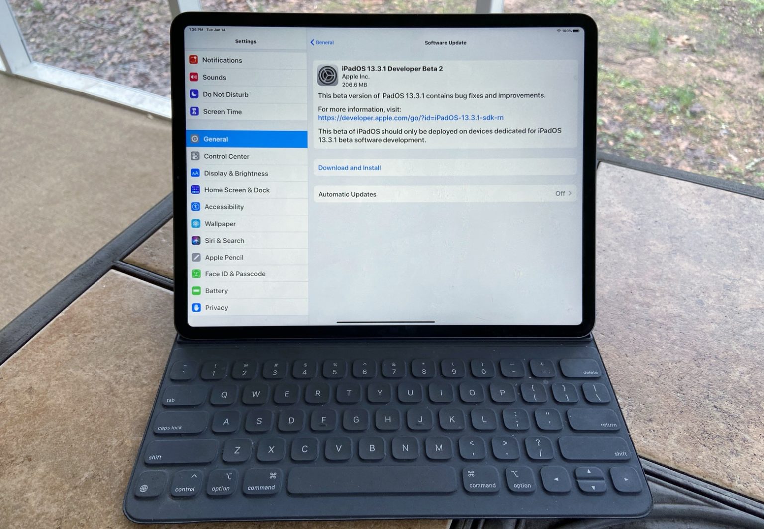 iPadOS 13.3.1 developer beta 2 is out!