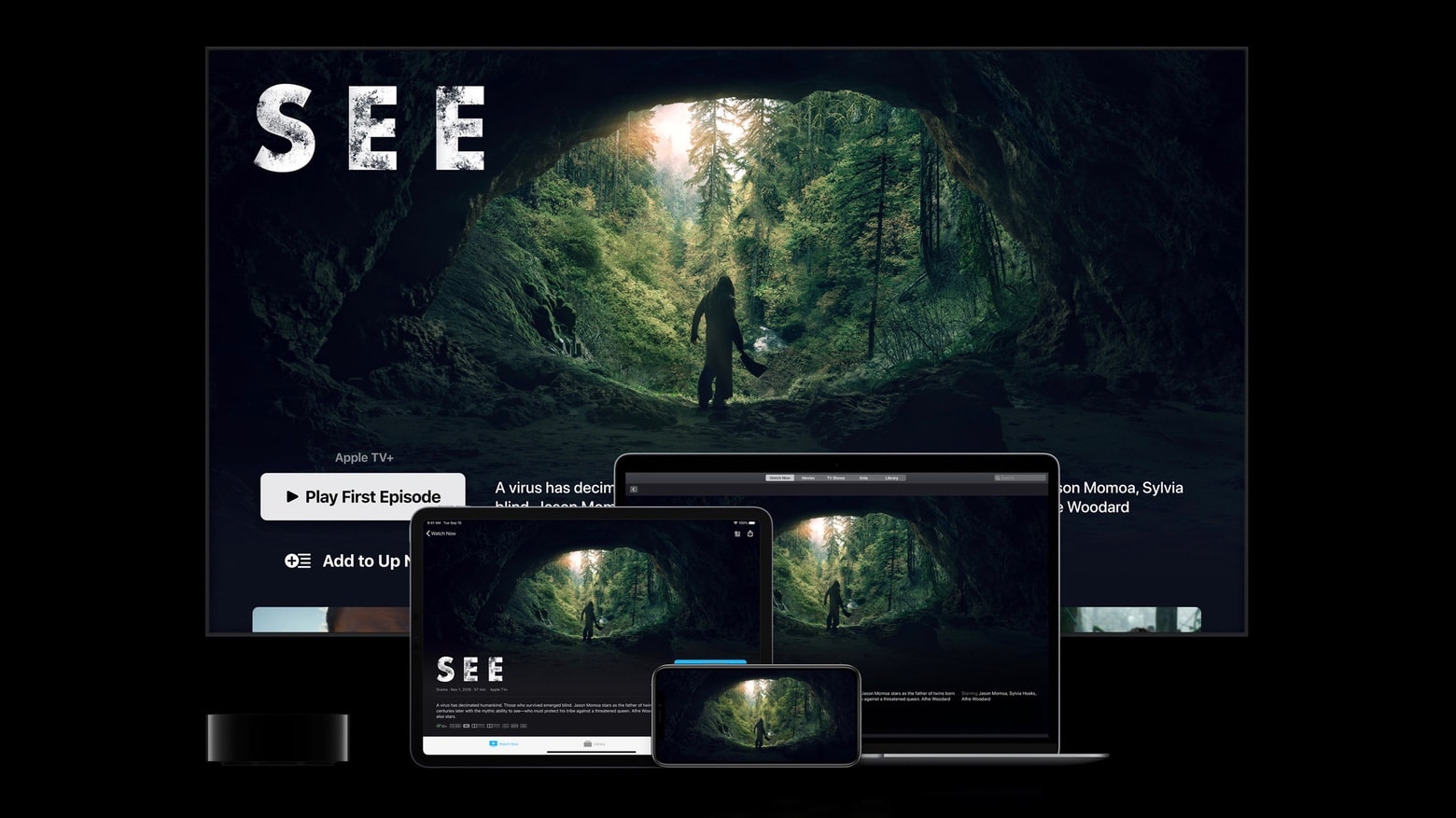 Apple TV+ plays on Mac, iPhone, iPad, etc.