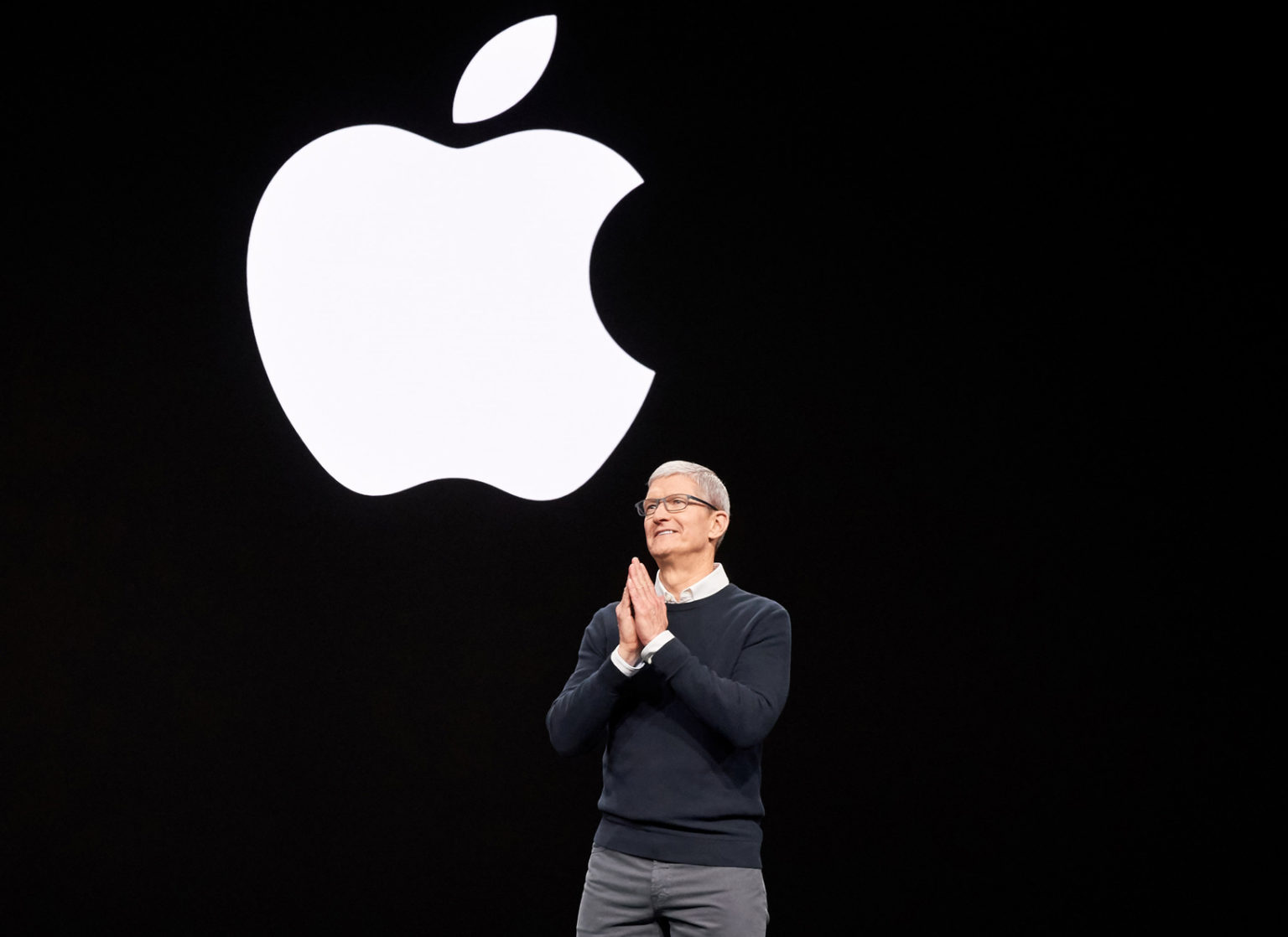 Tim Cook is keeping quiet about Apple TV+ subscriber numbers for now.