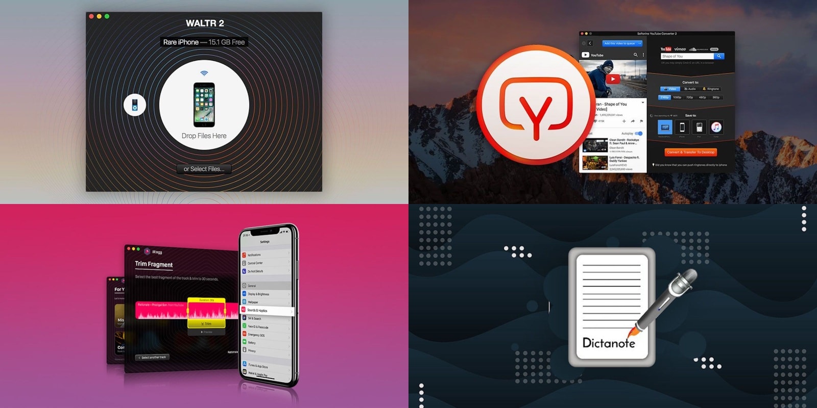 Four Utility Mac Apps