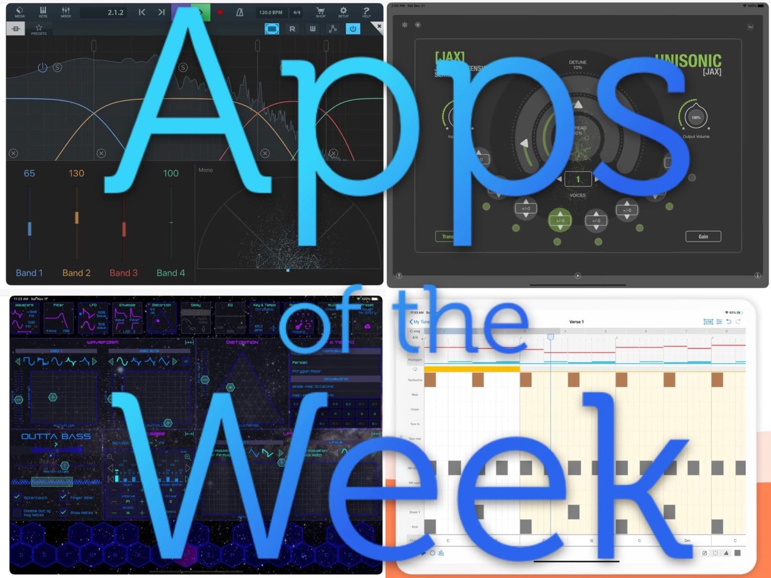 Yes, more music apps again this week.