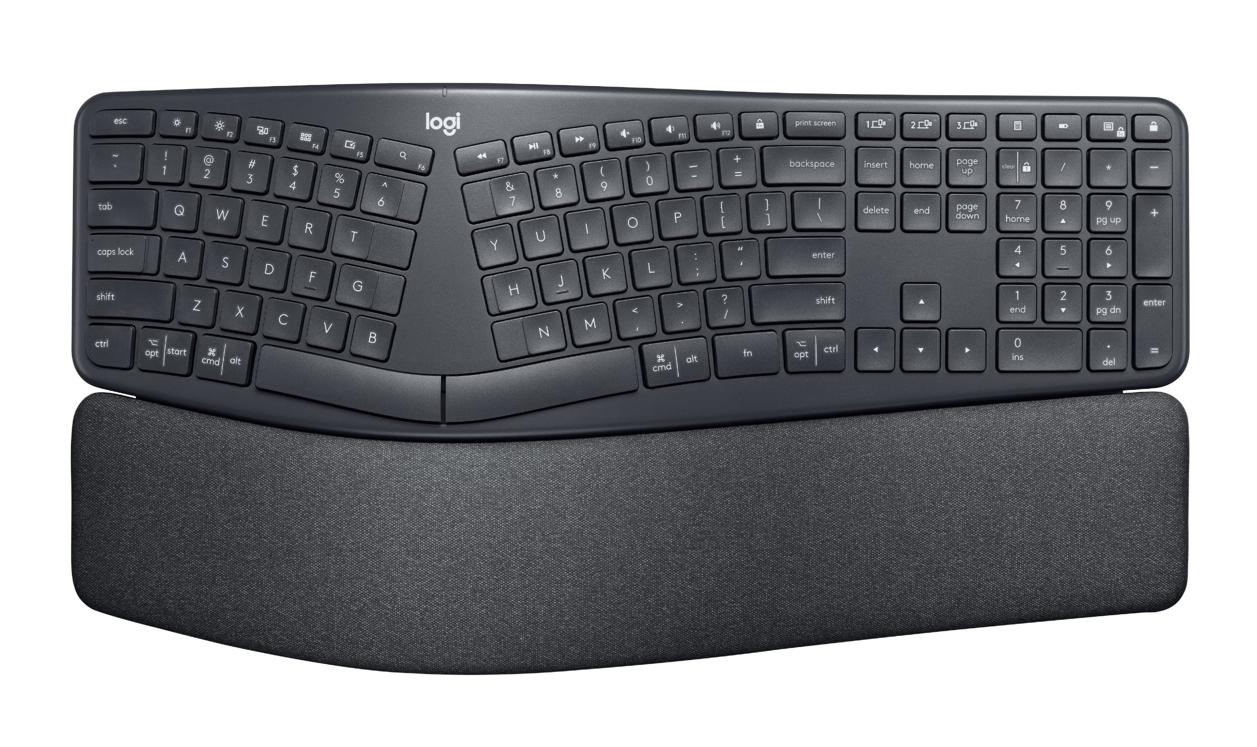 The Logitech Ergo K860 offers pretty much every key you need.