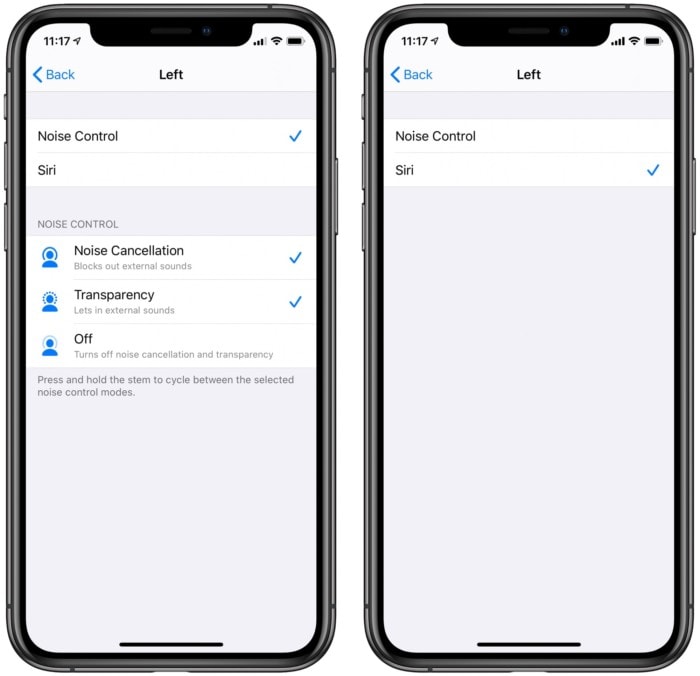 How to stop accidentally switching off noise cancellation in AirPods