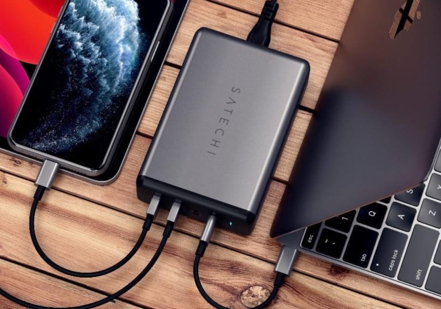 Satechi has introduced a new 108W Pro USB-C PD desktop charger