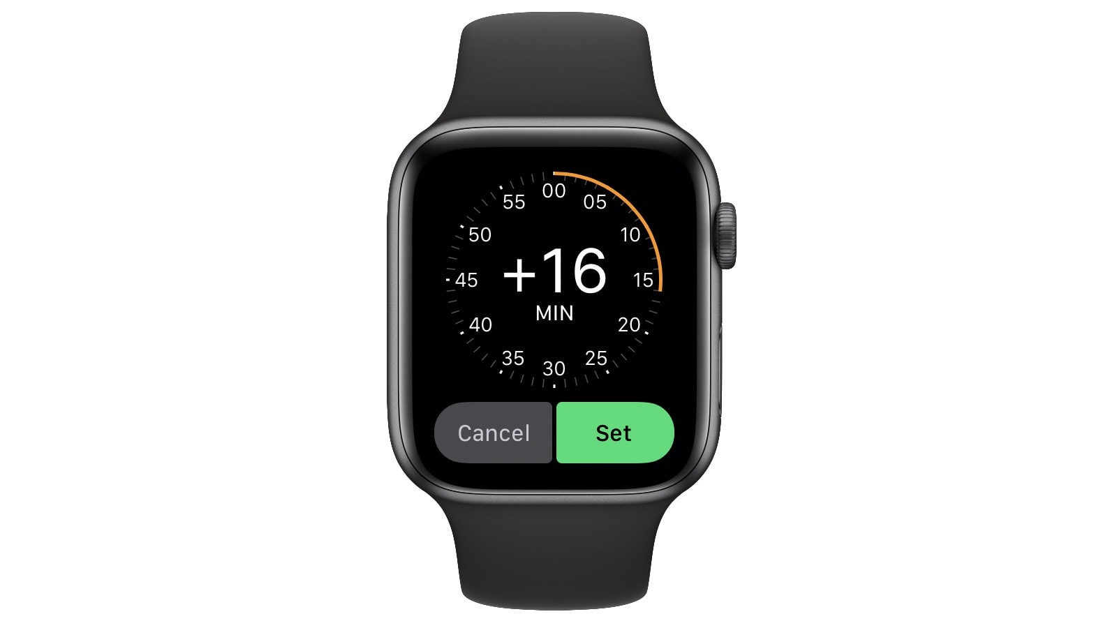 You can decrease the accuracy of your Apple Watch by up to 59 minutes.