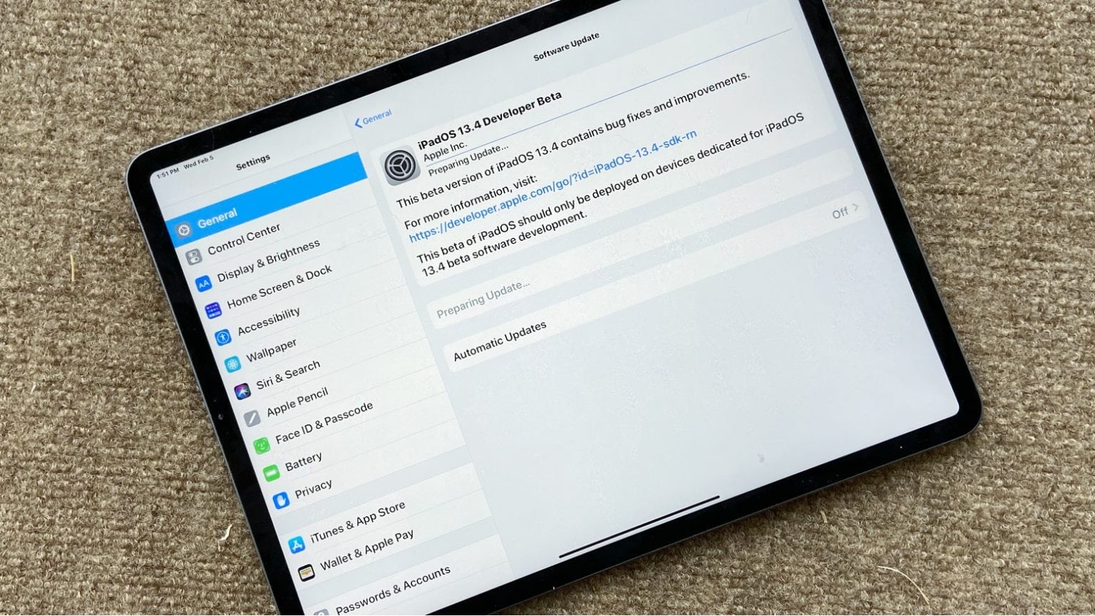 First iPadOS 13.4 Developer beta includes iCloud folder sharing