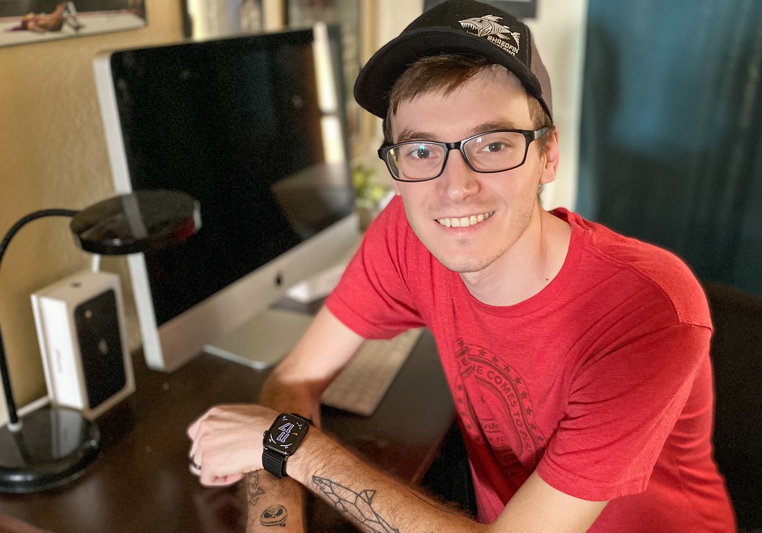 photo of Texas native and Apple Watch user Brady Ogle