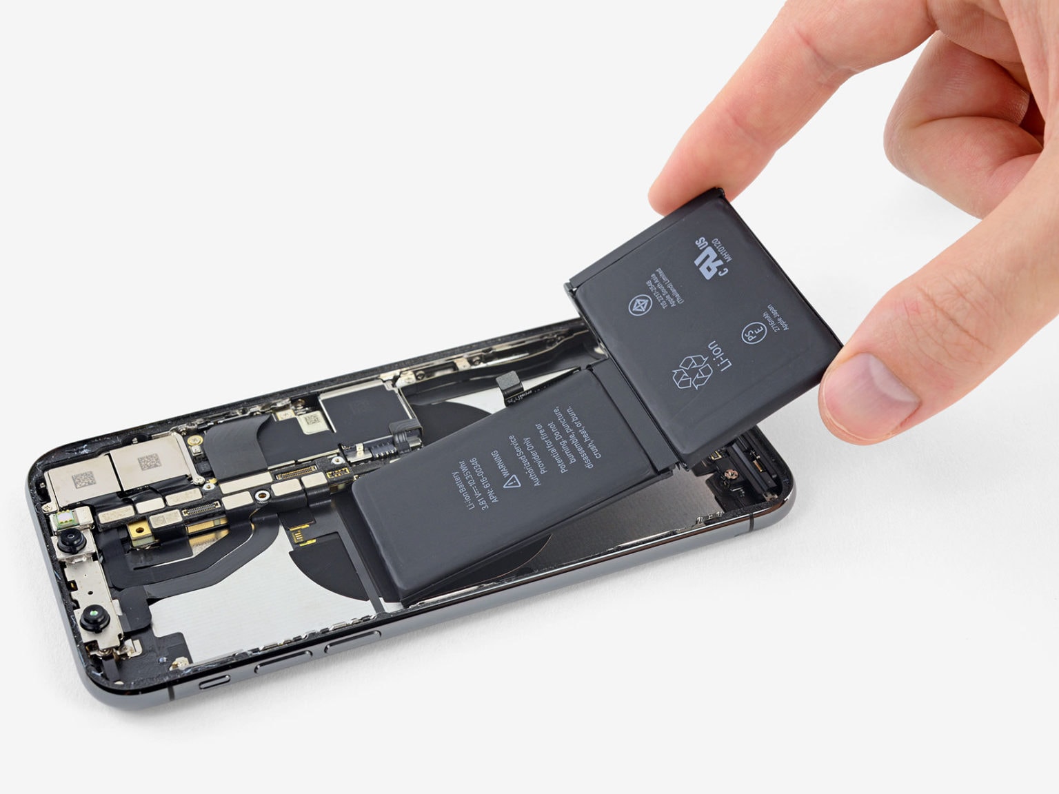 changing battery on iPhone X