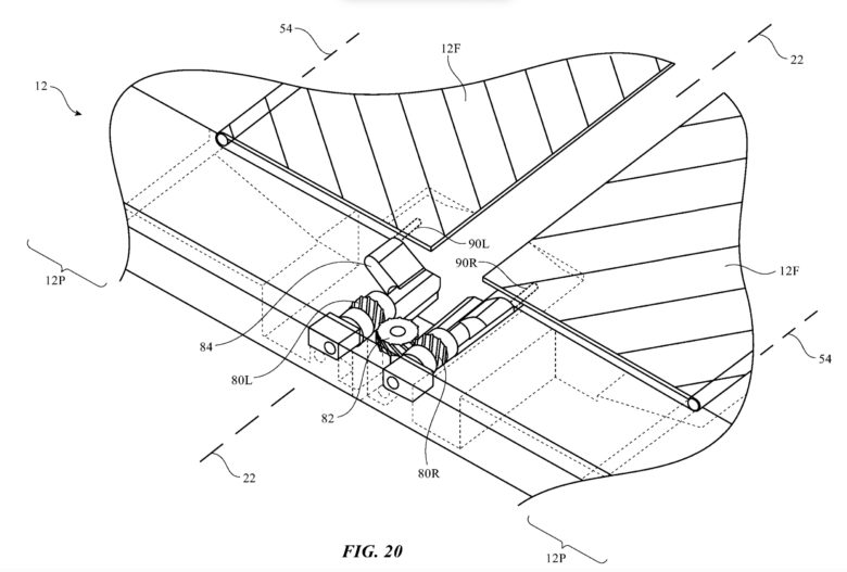 Apple's folding patent