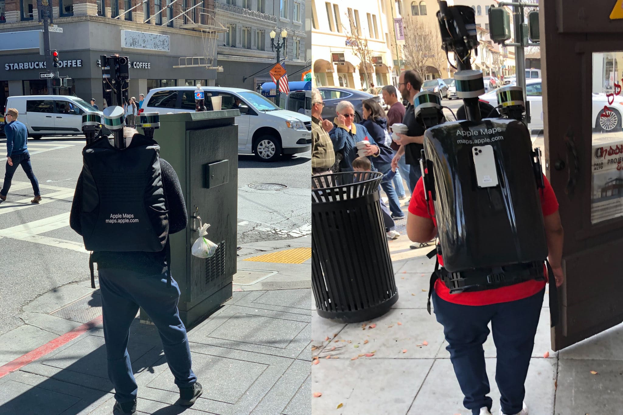 Upgraded Apple Maps backpack rig uses iPhone 11 Pro for image capture ...