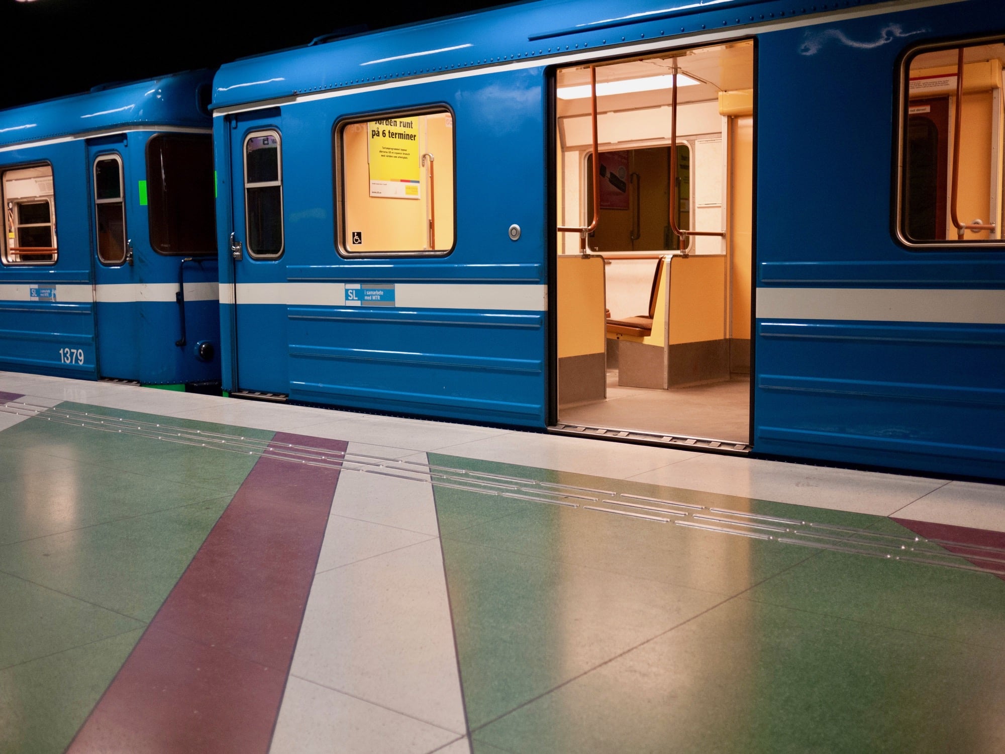 Stockholm's excellent public transit.