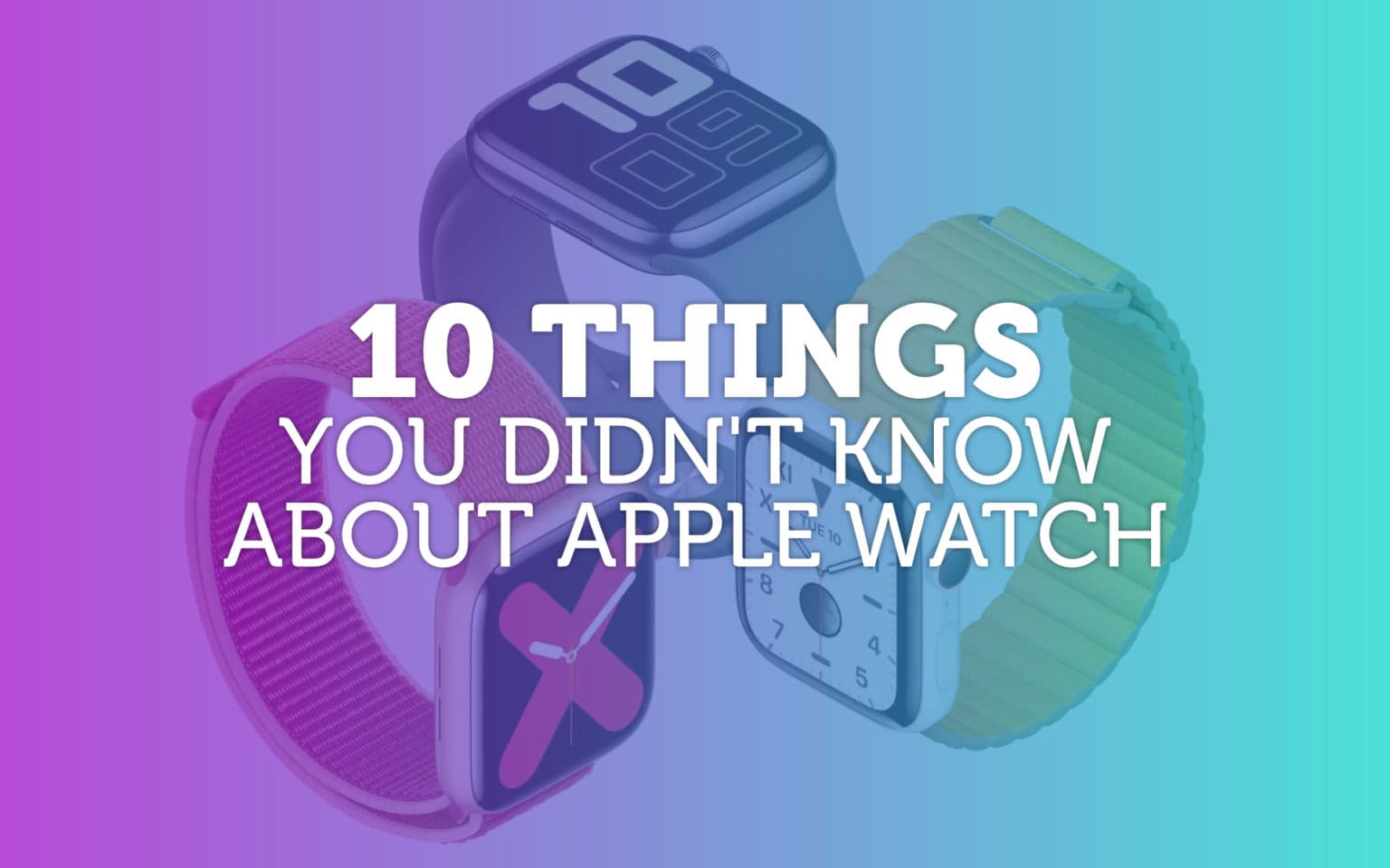 Apple Watch trivia: You can't make this stuff up.