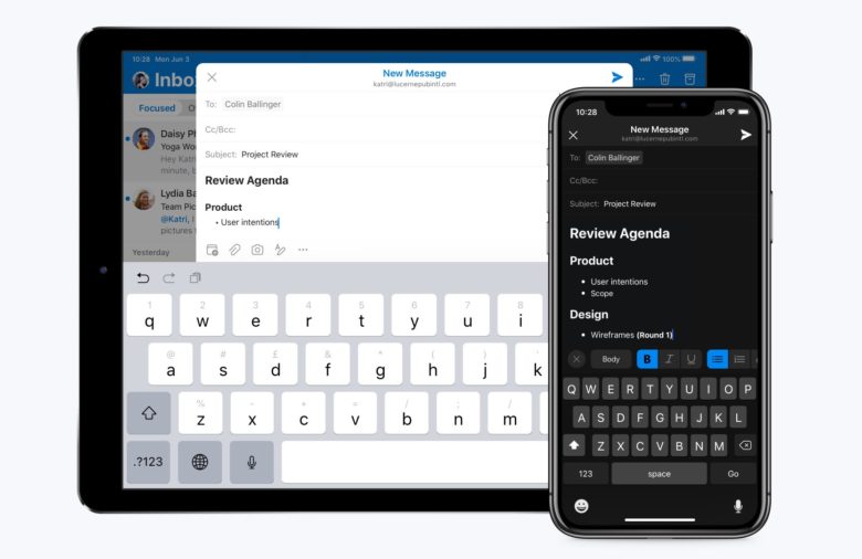 Outlook-iPhone-iPad