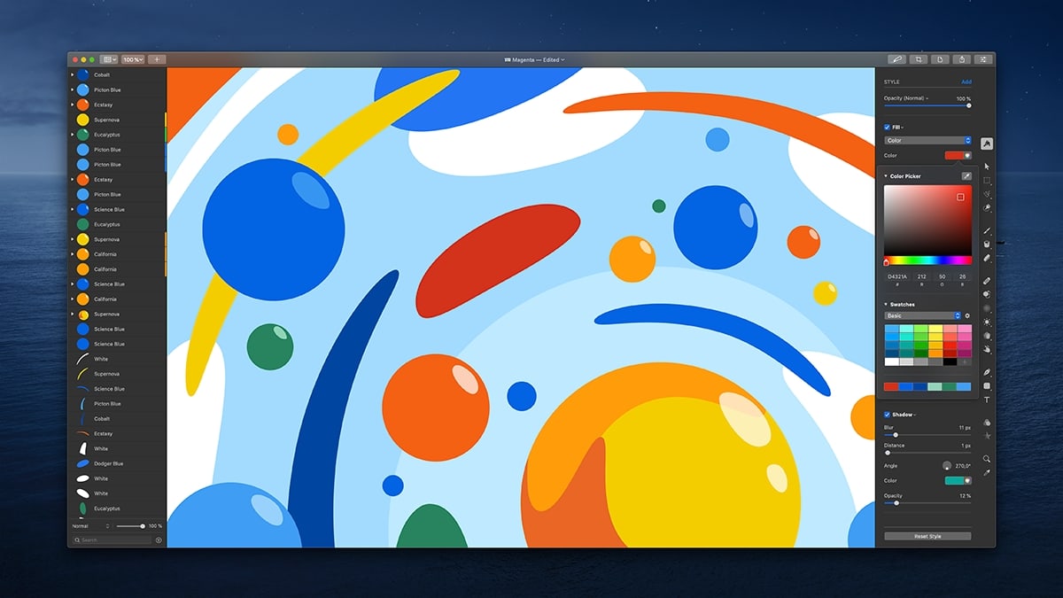 Pixelmator Pro 1.6 offers an performance boost, too.