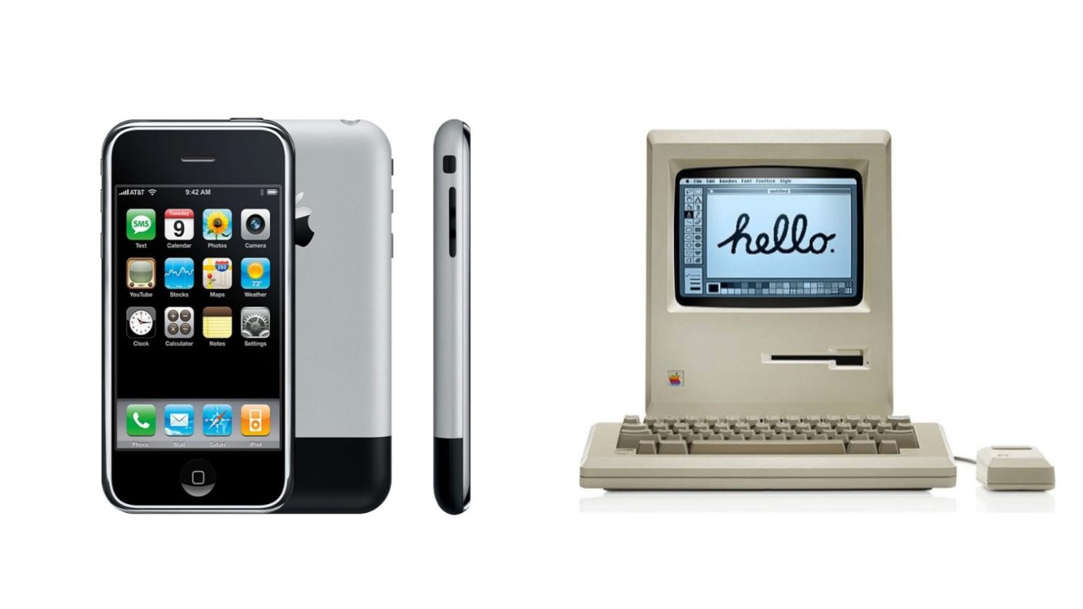 Both iPhone and the 1984 Macintosh make Fortune’s list of “The greatest designs of modern times.”