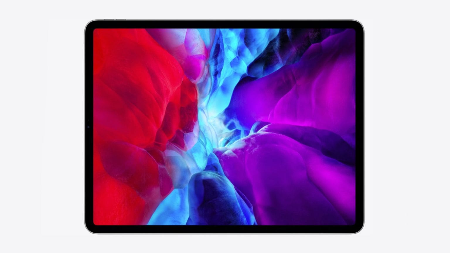 2020 iPad Pro with official wallpaper
