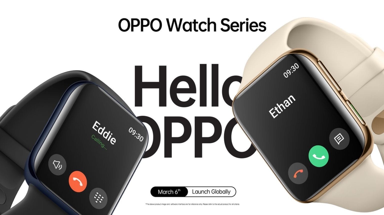 Oppo Watch looks very familiar